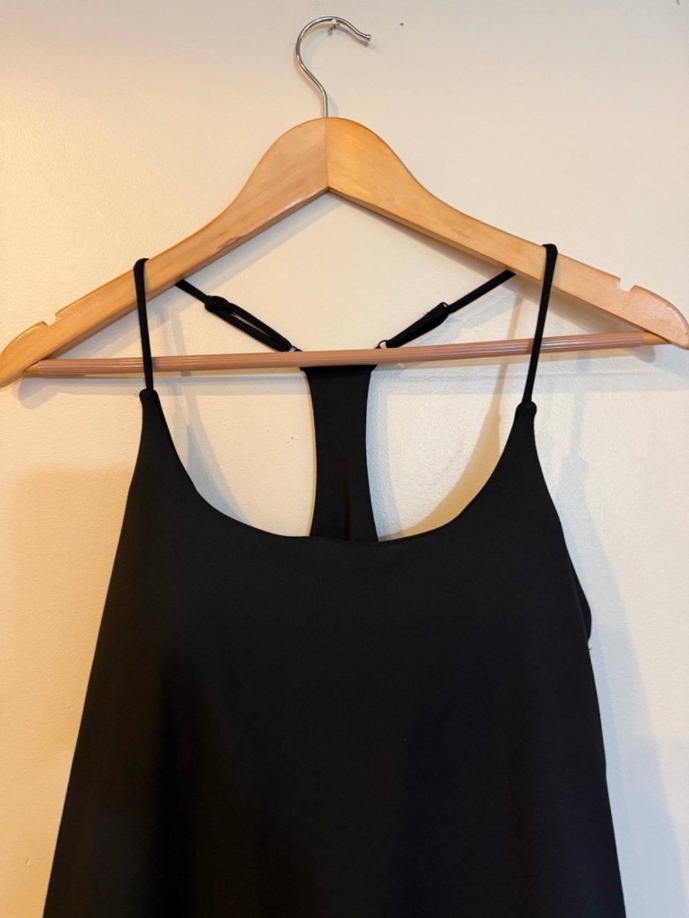 Zella Black Active‎ Dress with shorts and built in bar adjustable straps medium - Picture 4 of 11